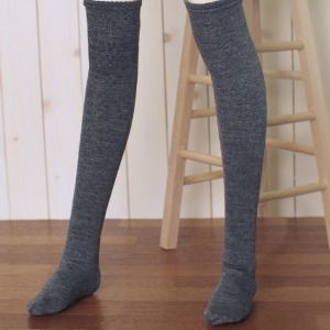 [SD13,SD9] Knee socks (Gray)