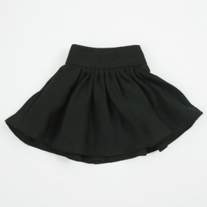 [SDG]Flared miniskirt(Black)