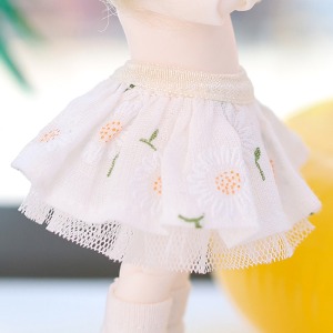 16cm Flower Garden Skirt - Yellow