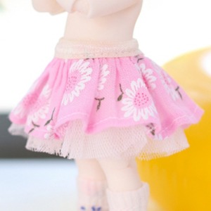 16cm Flower Garden Skirt - Pink