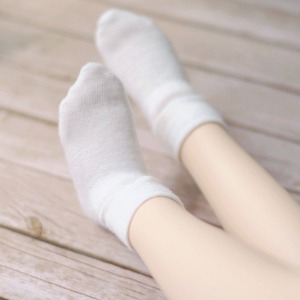 [MSD]NAM-Ankle socks(White)
