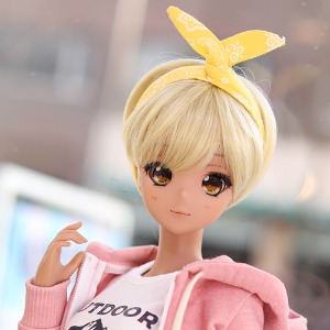 SD13 GIRL &amp; Smart Doll Wire Hairband - Yellow
