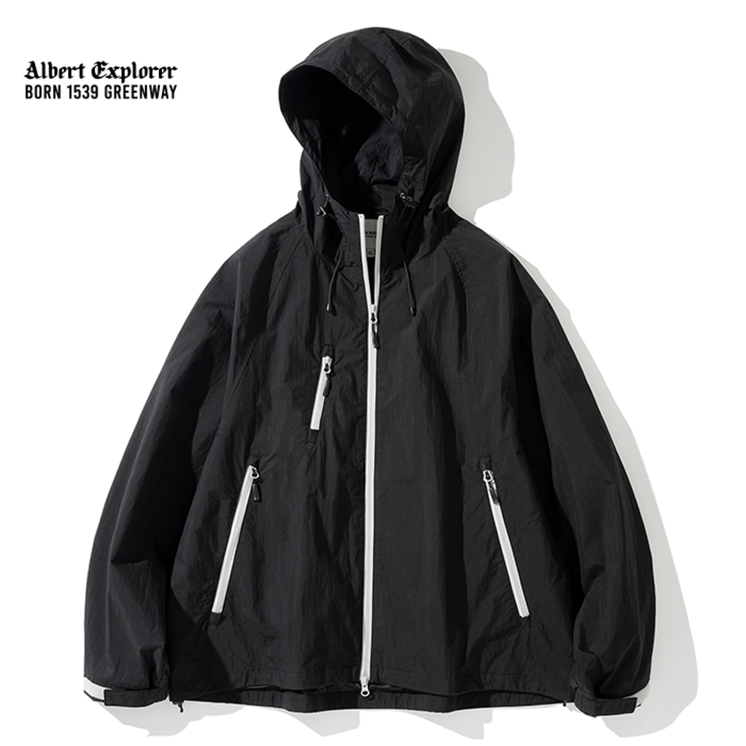 Uniform Bridge 3pocket wind jacket black