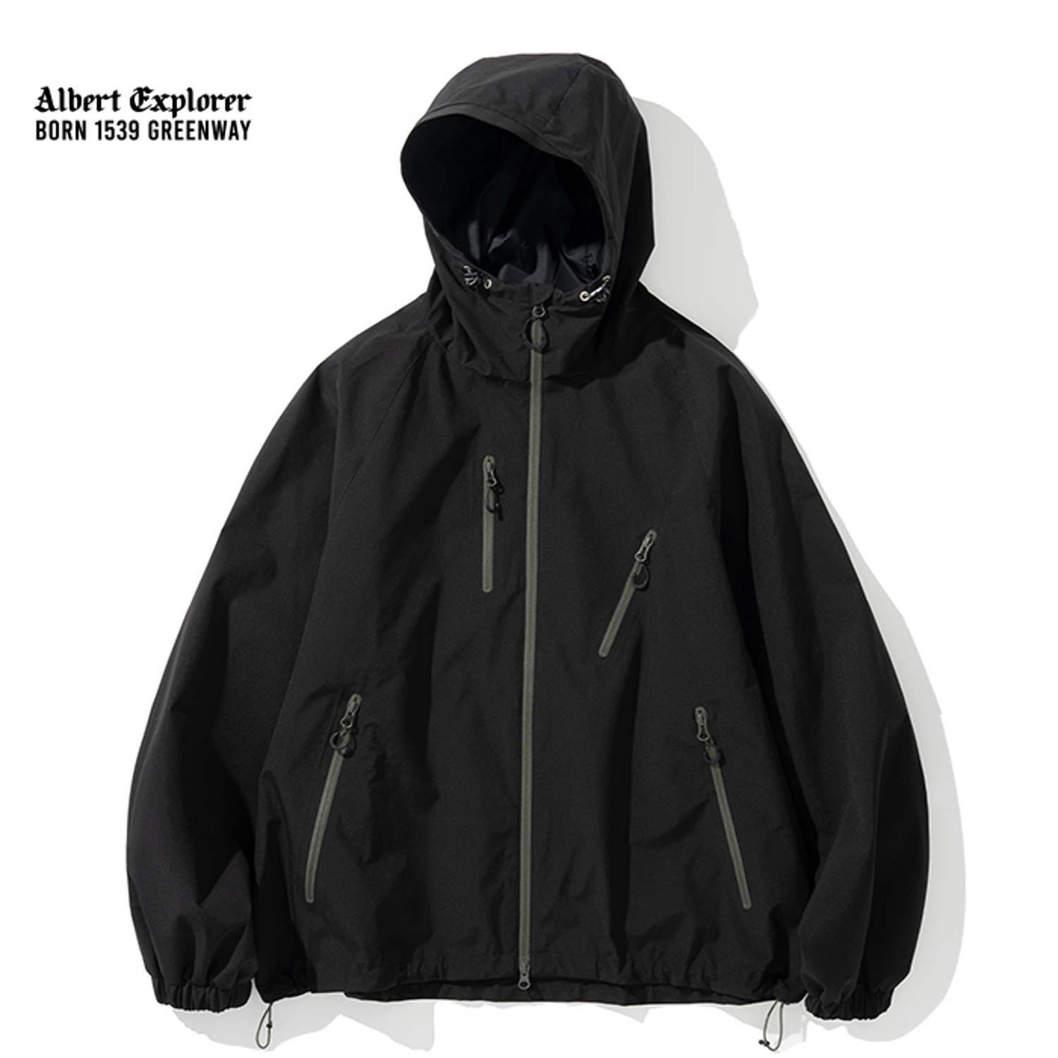 Uniform Bridge casual sports wind jacket black