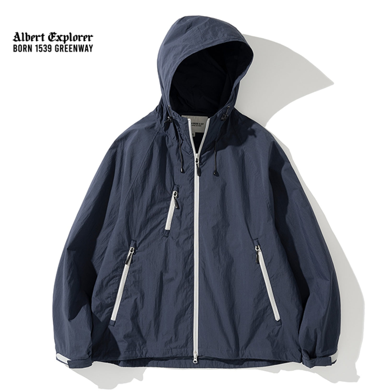 Uniform Bridge 3pocket wind jacket navy