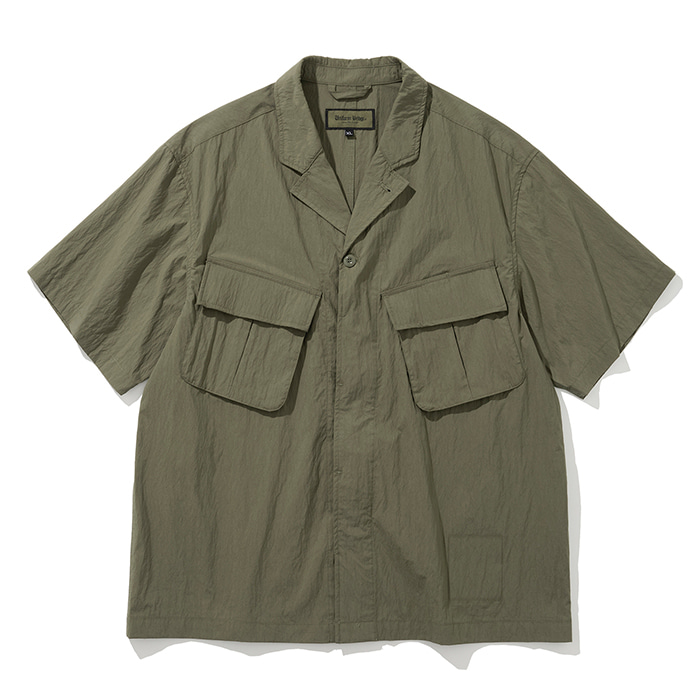 Uniform Bridge fatigue pocket s/s jacket sage green