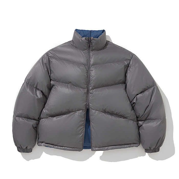 Uniform Bridge AE reversible duck down parka charcoal