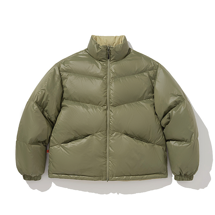 Uniform Bridge AE reversible duck down parka olive
