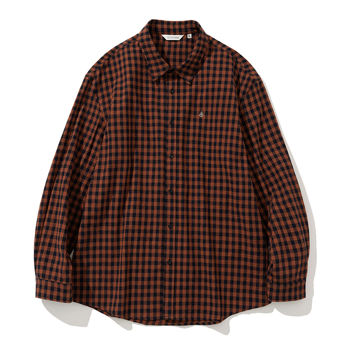 Uniform Bridge gingham check shirt