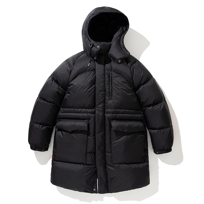 Uniform Bridge AE classic hooded goose down parka black