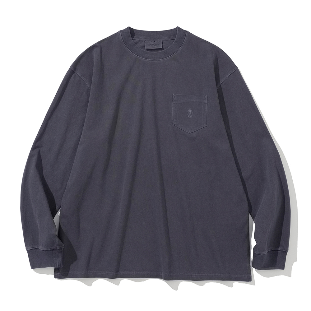 UBC pigment l/s tee navy
