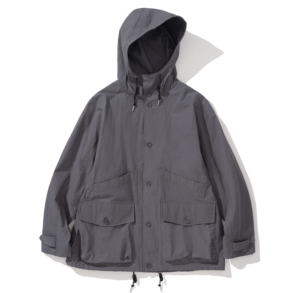 Uniform Bridge snow hood parka charcoal