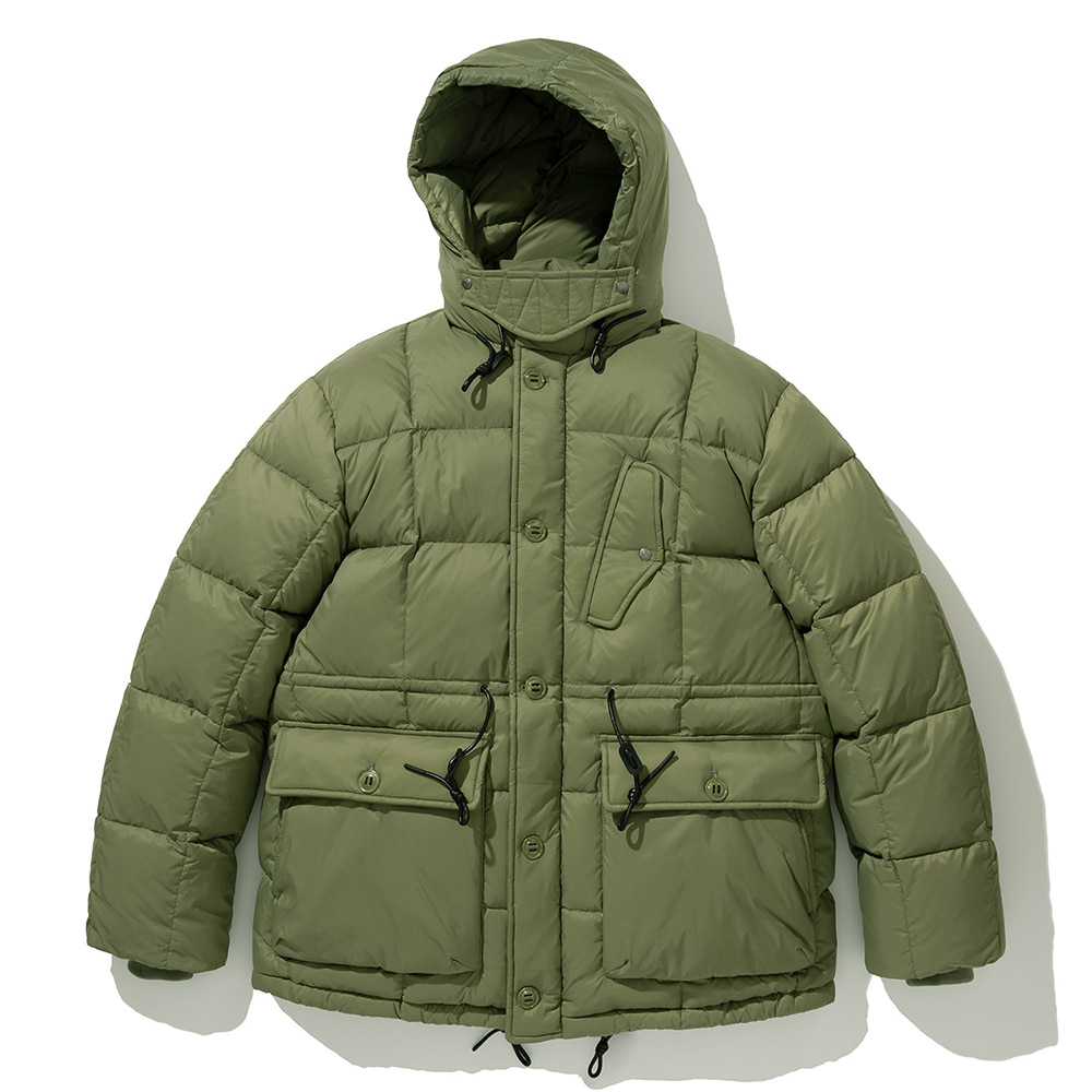 Uniform Bridge karakoram goose down parka sage green