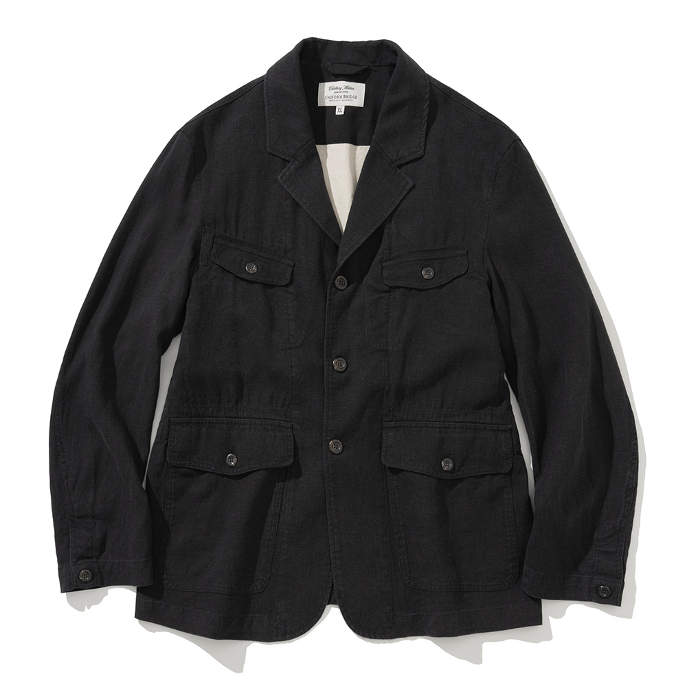 Uniform Bridge linen sports jacket black