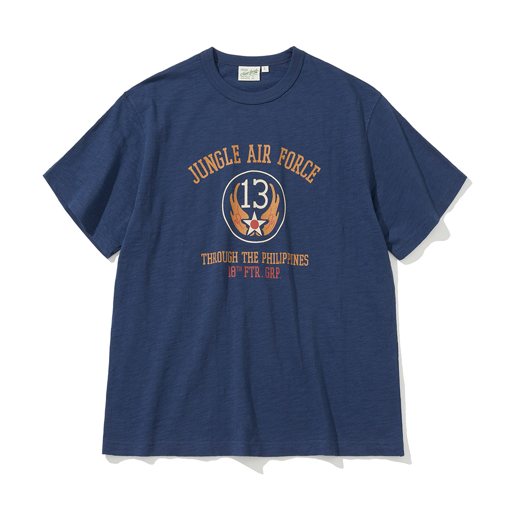 Uniform Bridge jungle air force slub s/s tee