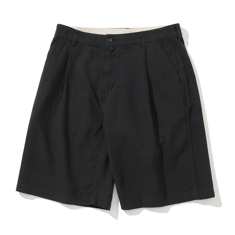 Uniform Bridge linen sports shorts black