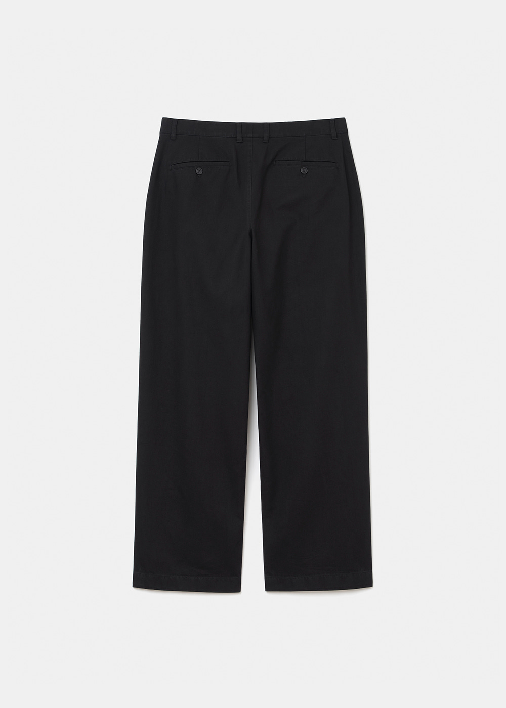 Uniform Bridge one tuck sports pants black