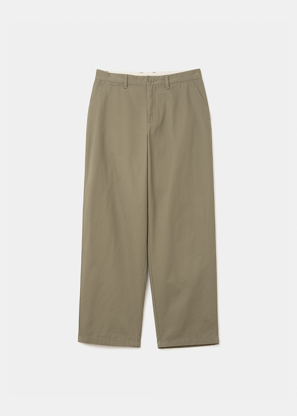 Uniform Bridge peach basic chino pants khaki