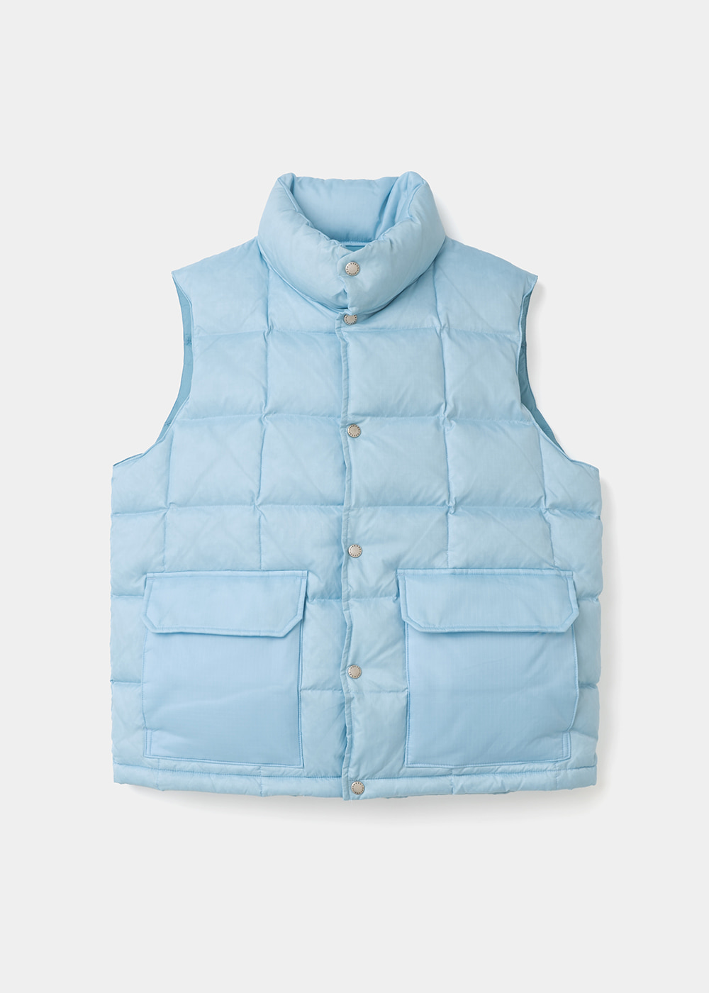 Uniform Bridge rocky down vest sky blue