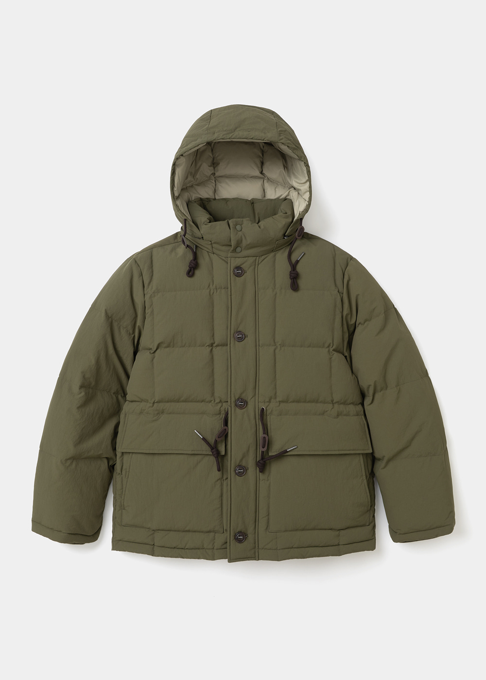 Uniform Bridge karakoram field goose down parka olive