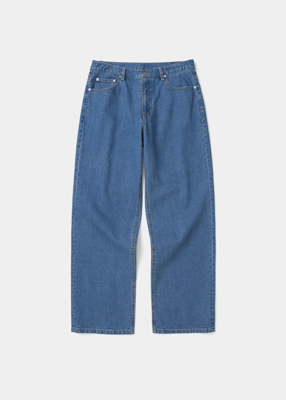 Uniform Bridge 002 regular denim pants 11oz blue
