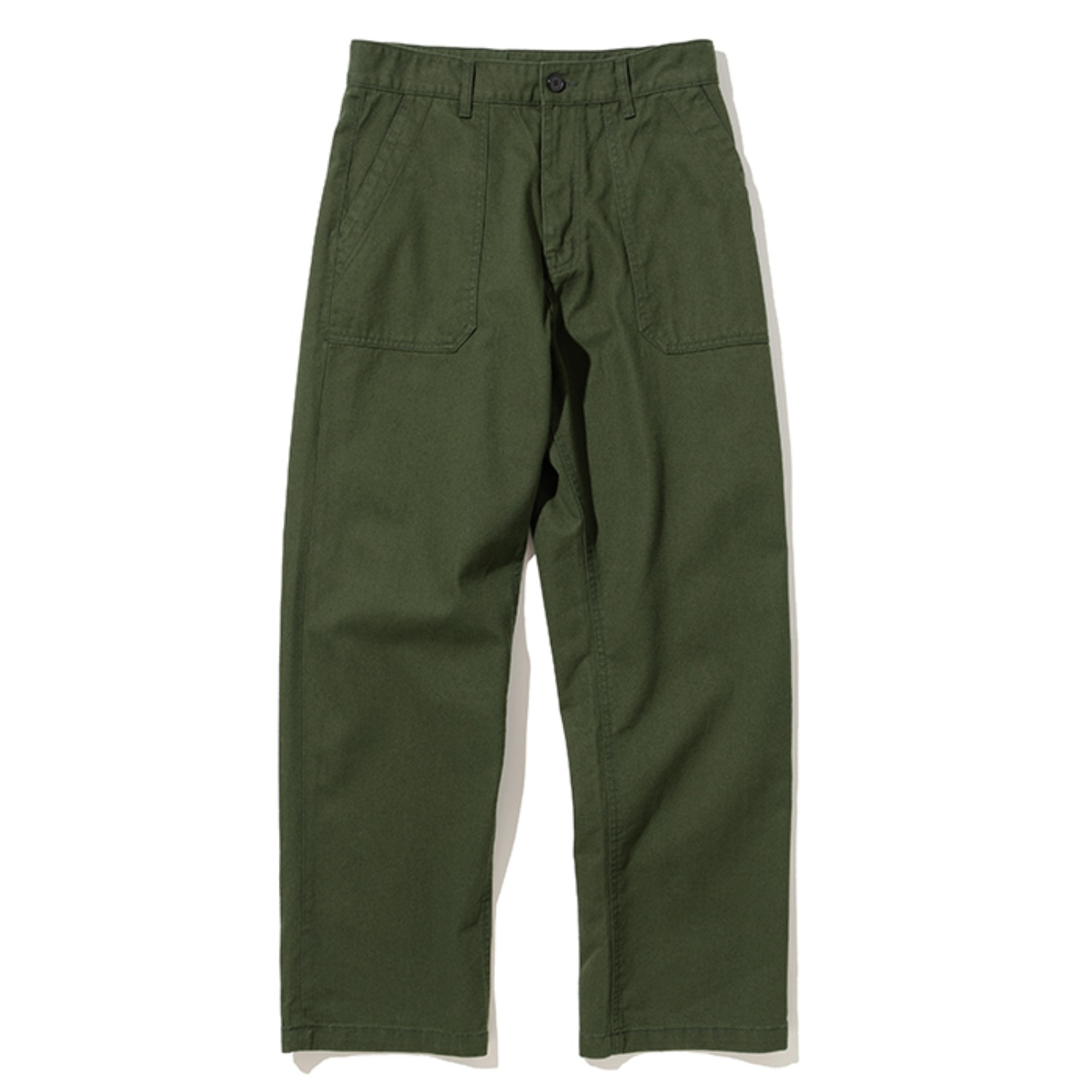 Uniform Bridge cotton fatigue pants regular fit forest
