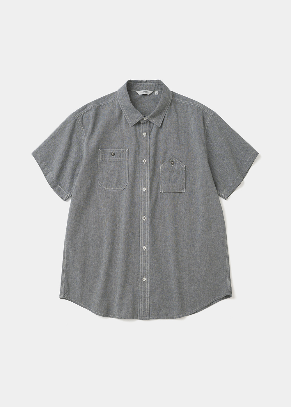 Uniform Bridge concho chambray work s/s shirt