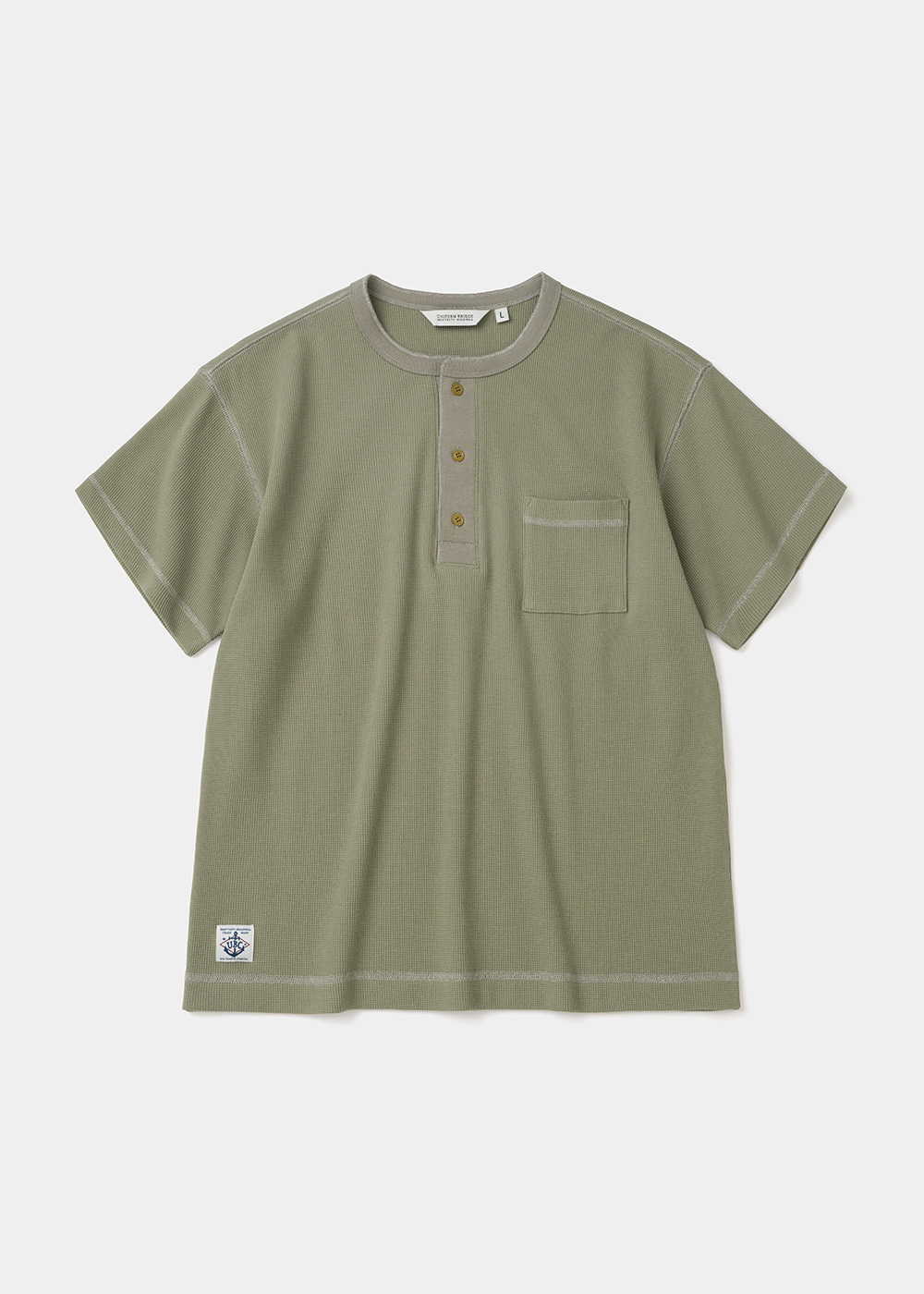 Uniform Bridge waffle henley