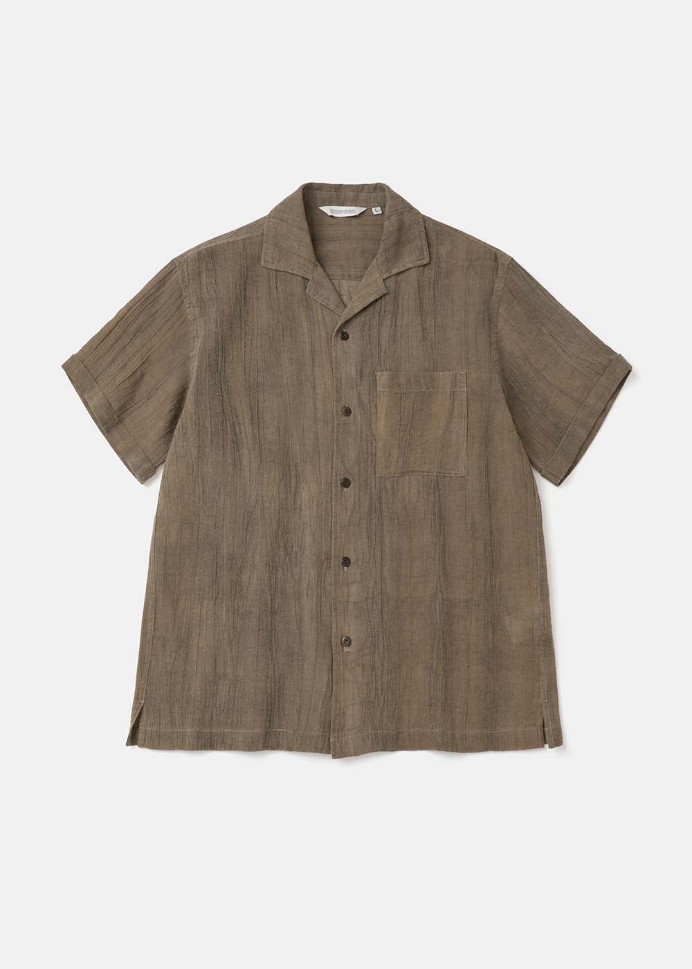 Uniform Bridge vintage linen s/s shirt