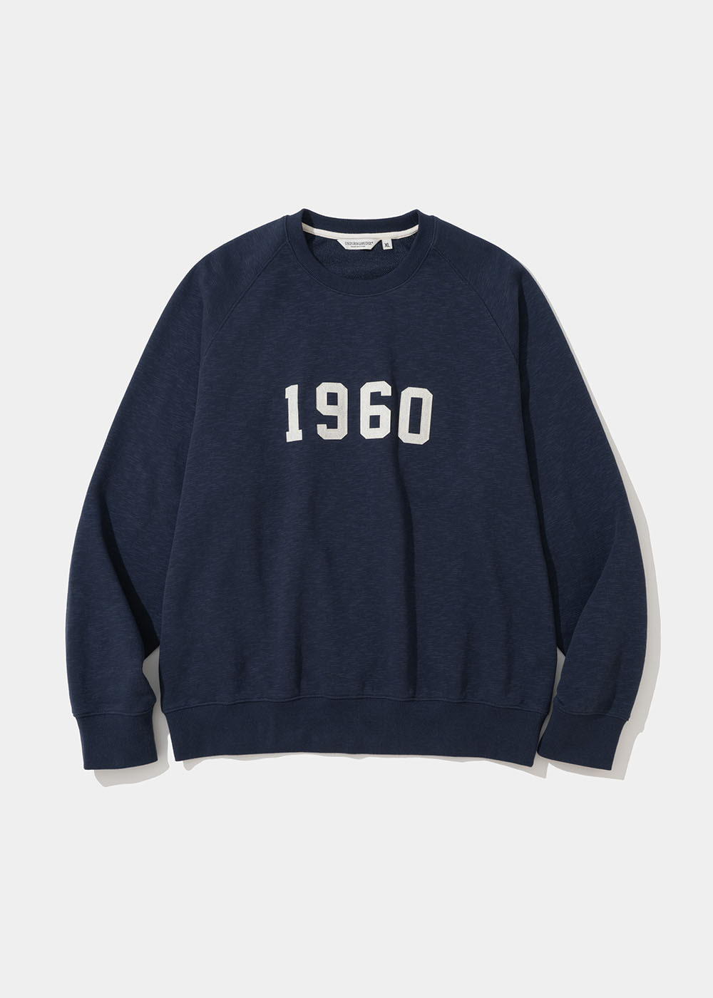 1960 slub sweatshirt navy