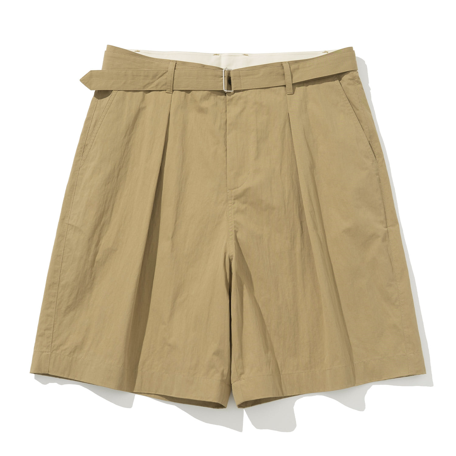 [ UNIFORM BRIDGE]★韓国大人気★cotton fatigue shorts cotton fatigue shorts beige - UNIFORM BRIDGE