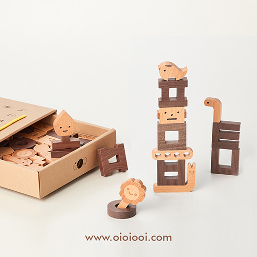Oioiooi Wooden Alphabet Imagination Set Educational Toys luxury Gift RRP 159 