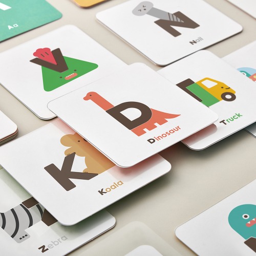 Alphabet card - (주)유혜림 디자인 플레이 하우스