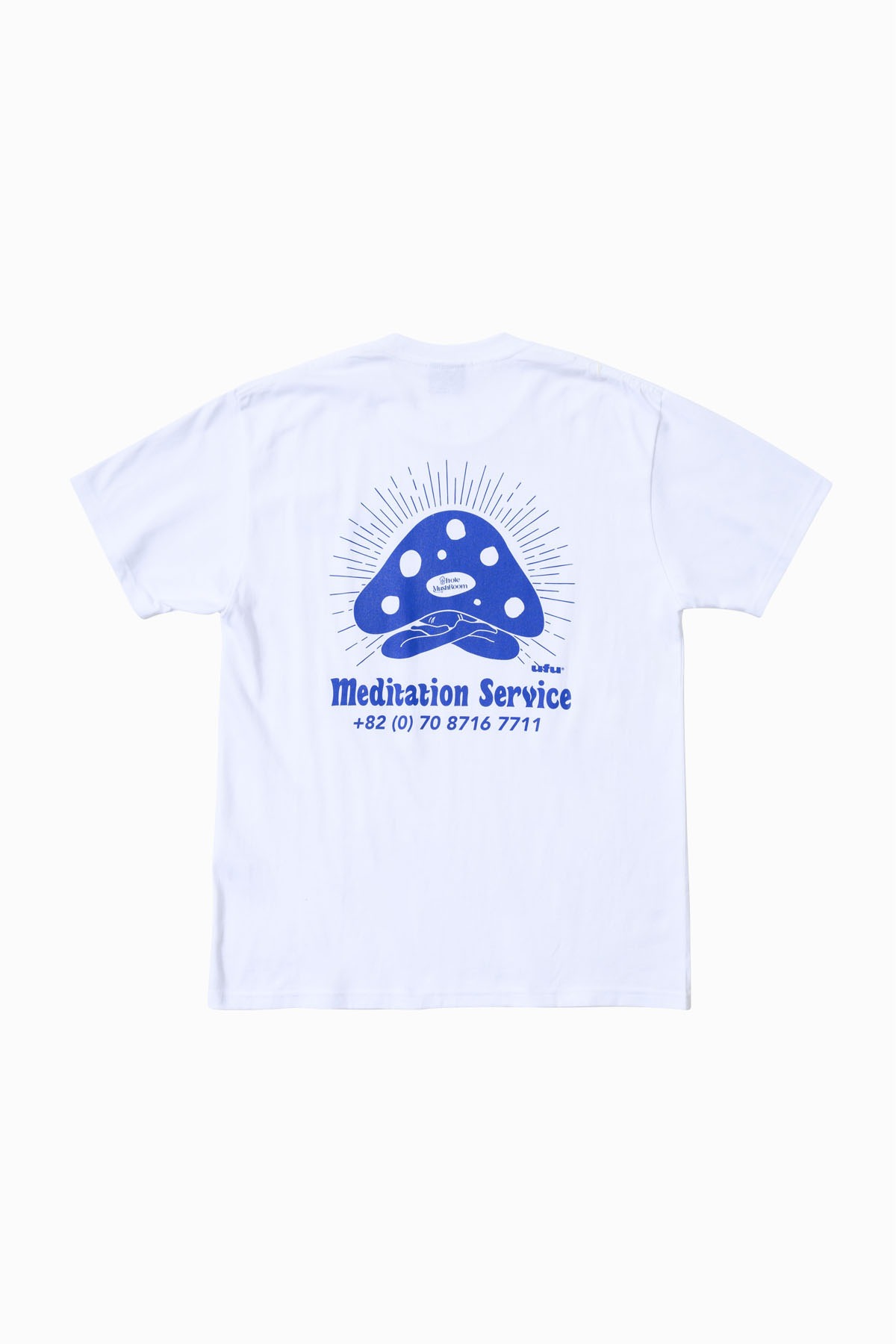 MEDITATION SERVICE T-SHIRT_WHITE