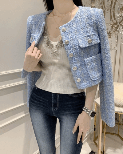 Tiana Tweed Jacket - [3 colors]