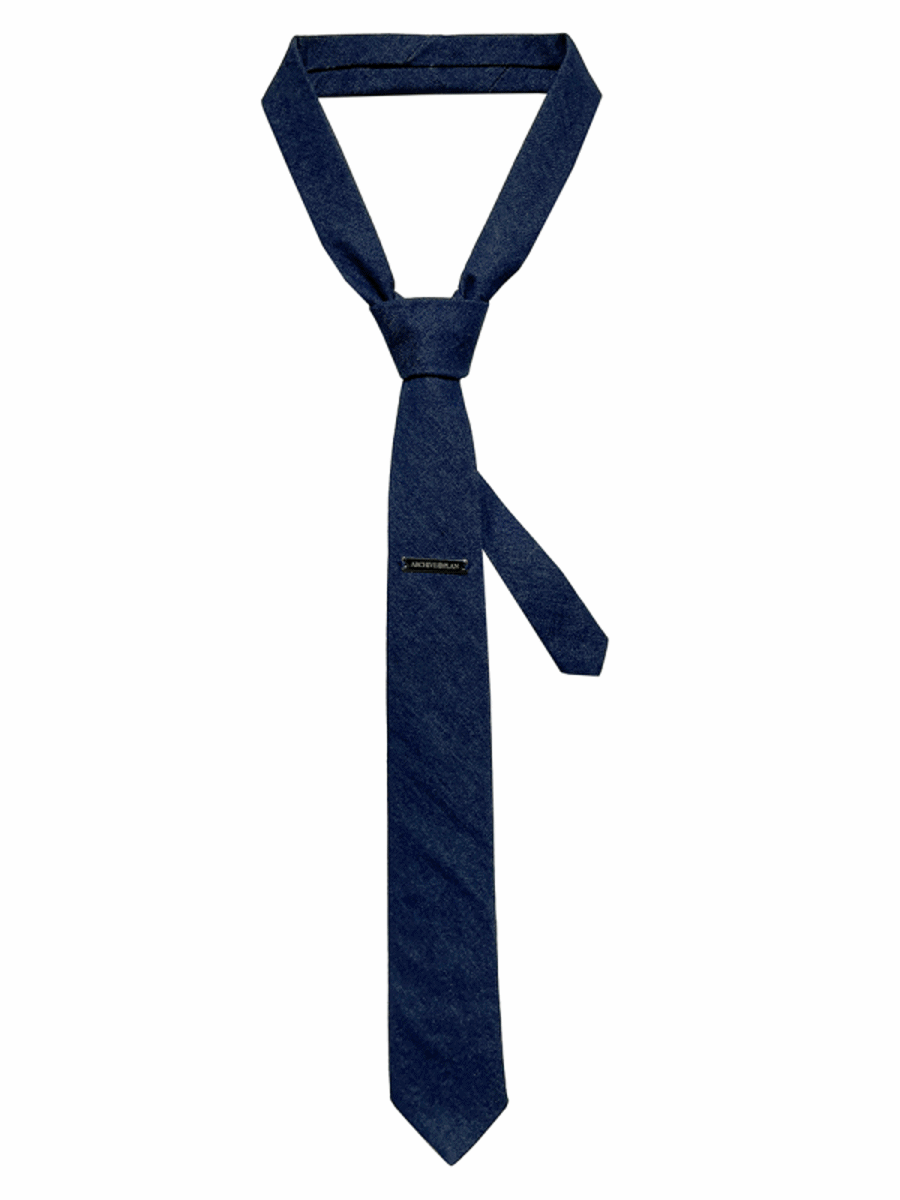 [LAN ARCHIVE] Signature Denim Necktie (2 color)