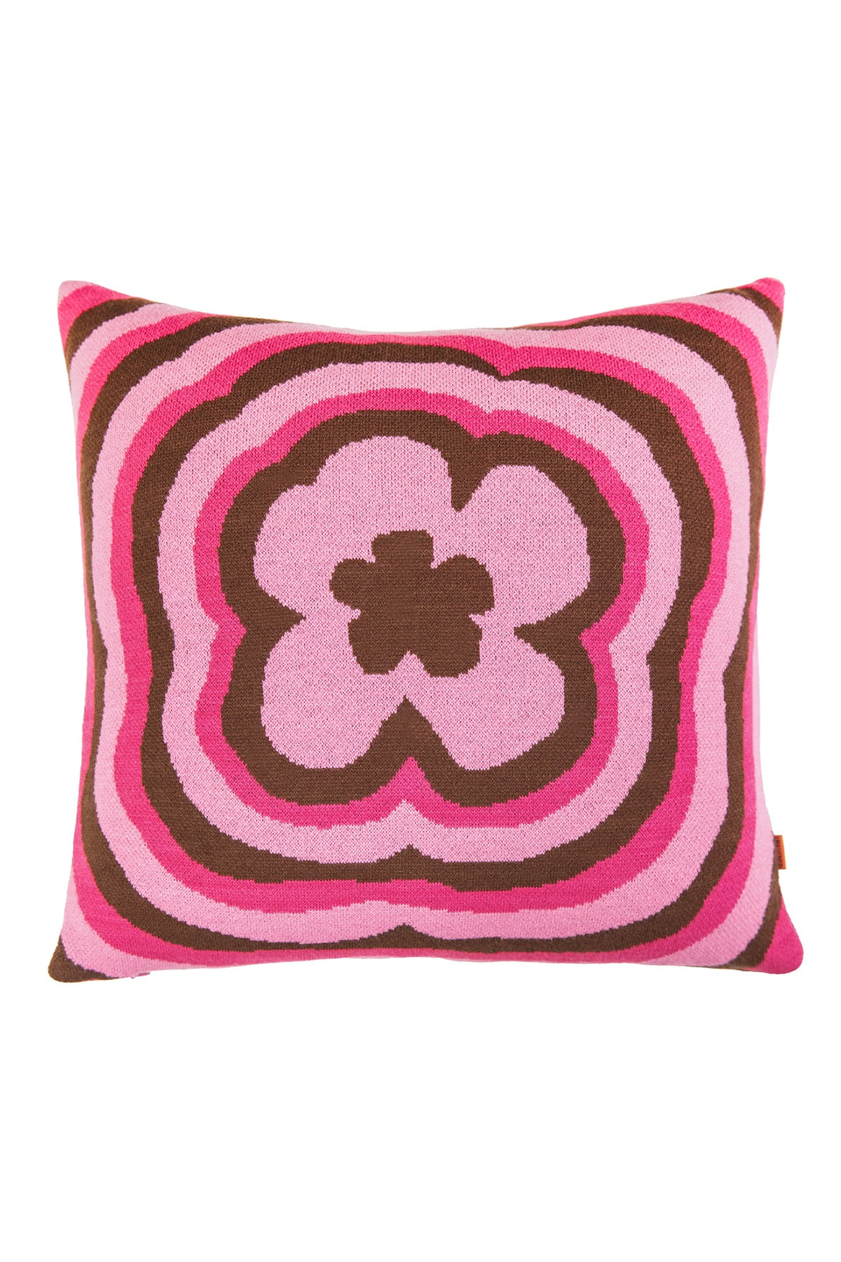 FLOWER CUSHION COVER / PINK