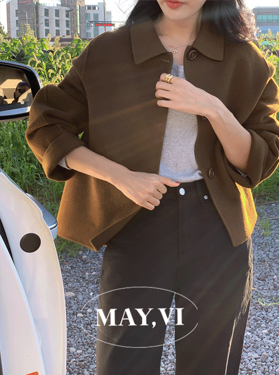[Mayvi/handmade] Colin 숏 핸드메이드 자켓 (3 color),울 90%