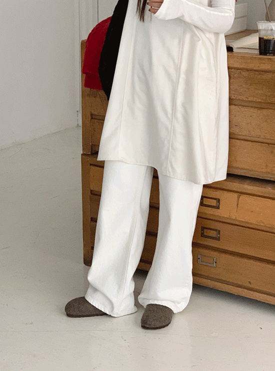 블러 코튼 pants (2 color)