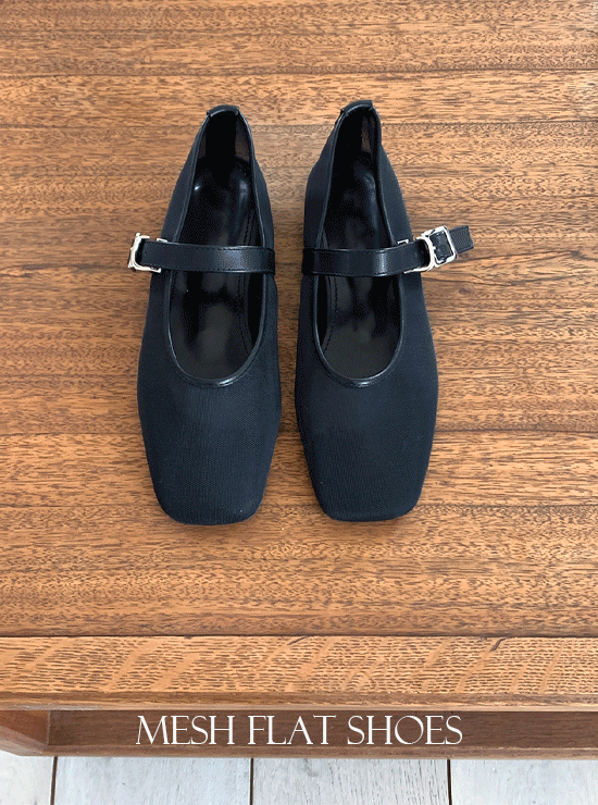 블레 메쉬 shoes (2 color)