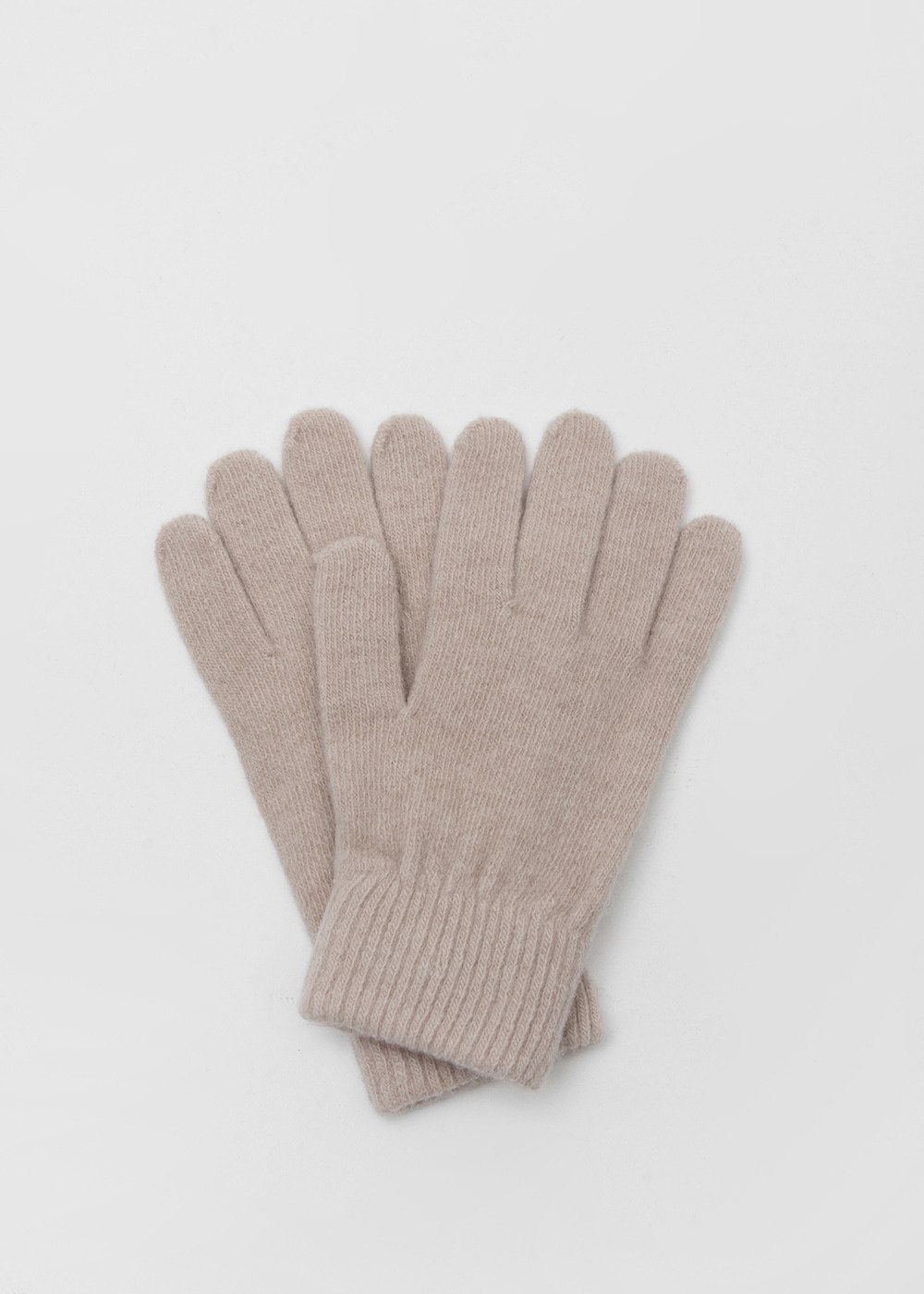 Basic knit gloves