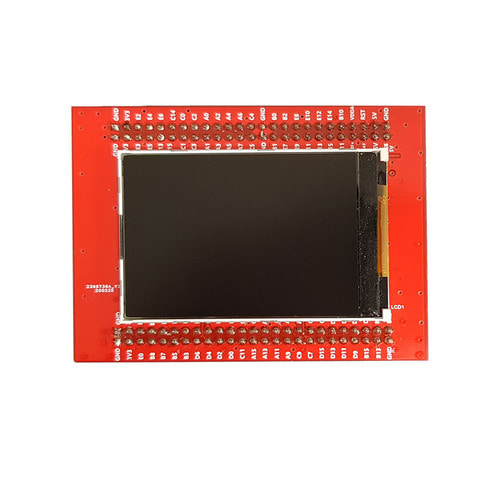 개발보드 STM32H750VBT6와 LCD제어 보드 CPU ILI9341