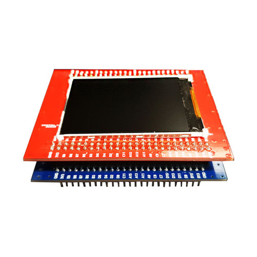 개발보드 STM32H750VBT6와 LCD제어 보드 CPU ILI9341