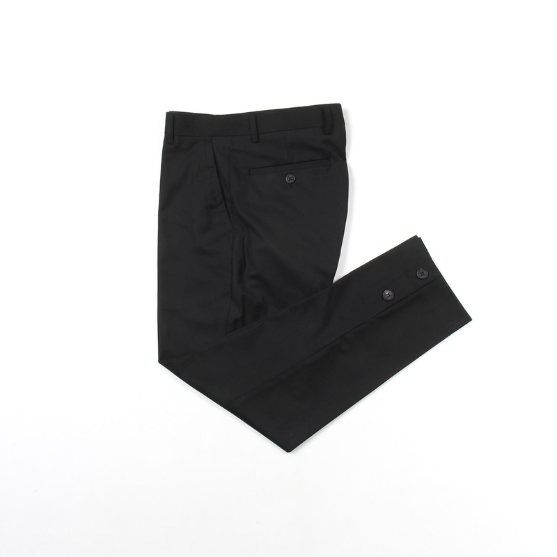 Placket Trousers(Black)