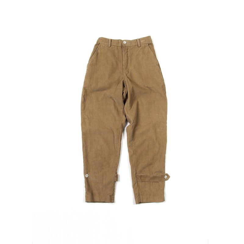 Corduroy Tap Pants(Beige)