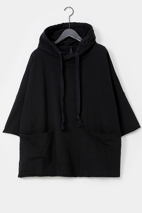 Washed Hooded Square T-shirt