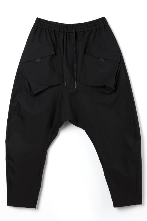 [S/S] Pocket Baggy Worker Pants [BLACK]