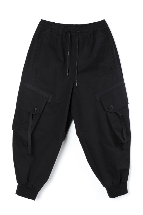 [S/S] Out-Pocket Worker Pants [BLACK]