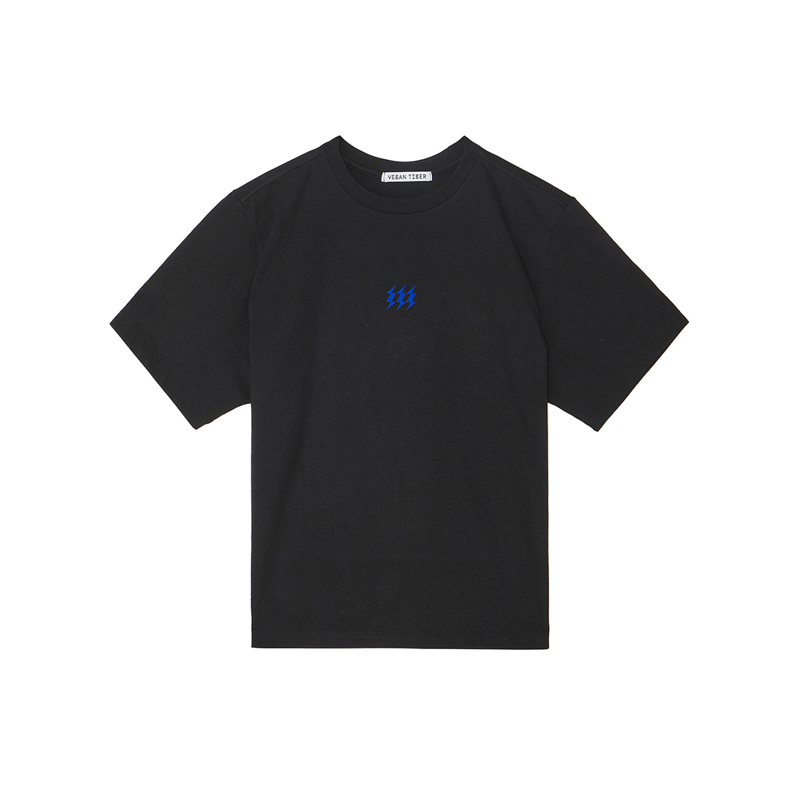 아이콘 로고 반팔 티셔츠 (블랙)