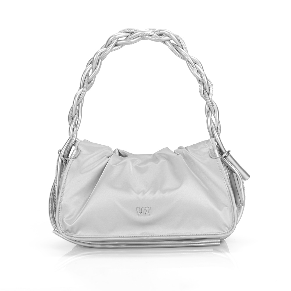 [VT x TOITT] Hanji leather smallbag_silver